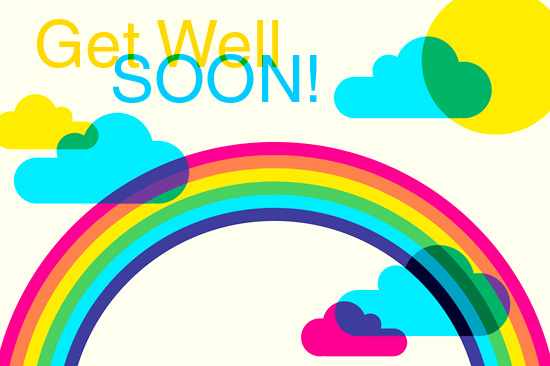 Get Well Soon Rainbow
