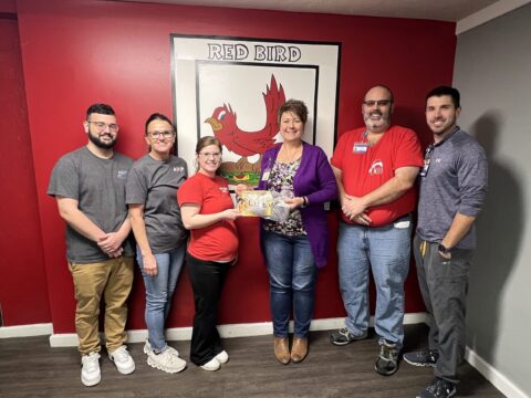 Donations by the JCH Foundation Ambulance Association to Red Bird Deli